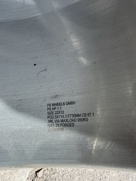 Jantes Ferrari PS wheels novas !