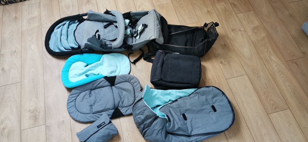 Wózek Concord Fusion + fotelik gondola spacerówka dodatki, łóżeczko