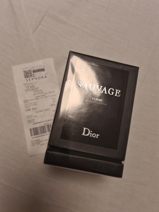 Dior sauvage elixir 60ml nowy folia perfum