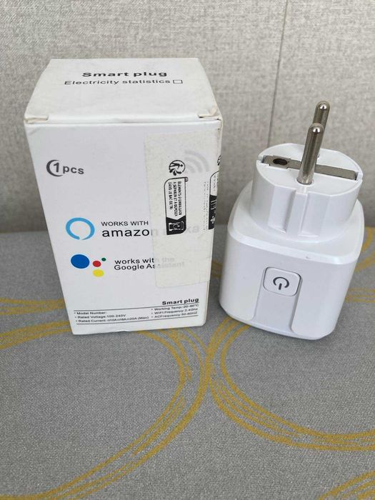 Розумна Wi-Fi розетка з таймером Tuya Smart (WH004)