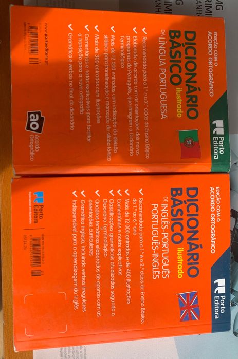 Dicionários em bom estado