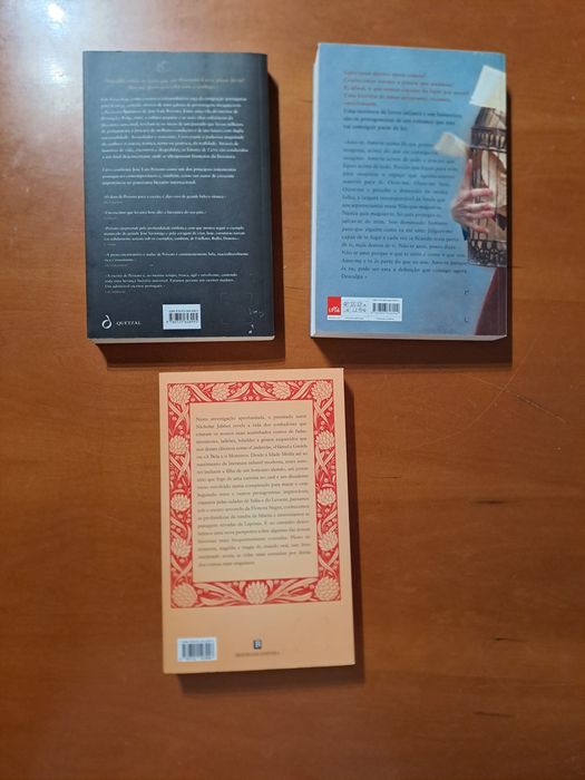Conjunto de 3 livros