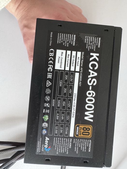 AeroCool KCAS 600W 80 Bronze