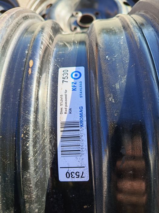 Диски 4*100*15 комплект KIA, Toyota