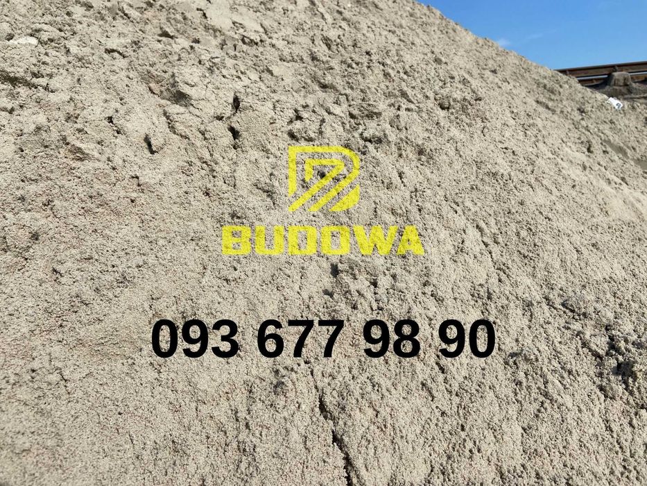 Щебінь гранітний Пісок Річковий Песок Овражний Щебень Доставка