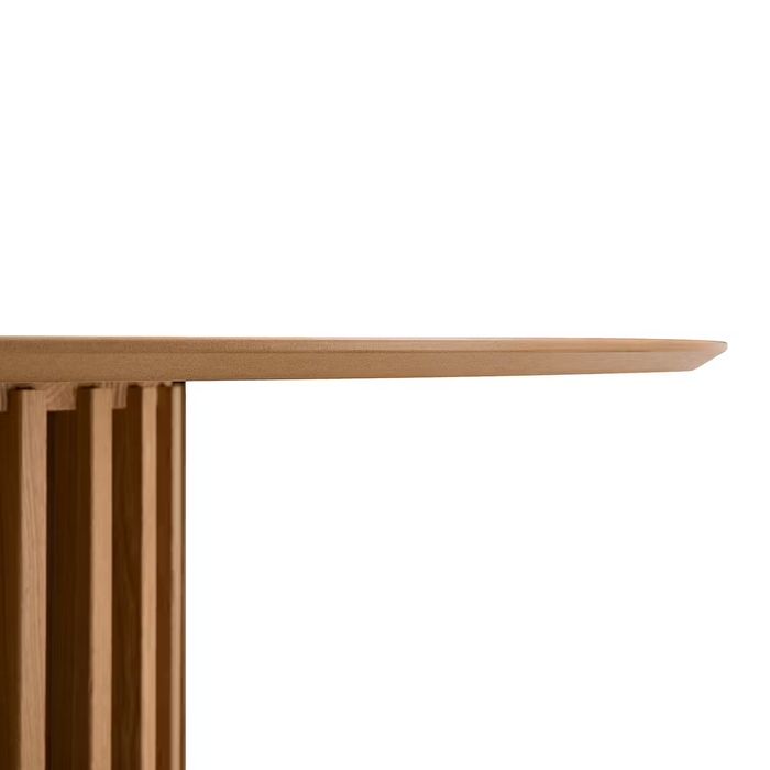 Okrągły stół drewniany – nowoczesny design, loft/skandynawski styl