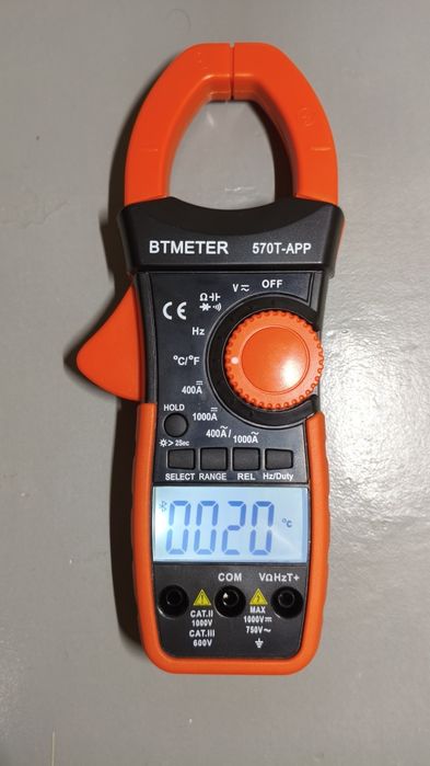Струмові кліщі постійно струму з Bluetooth