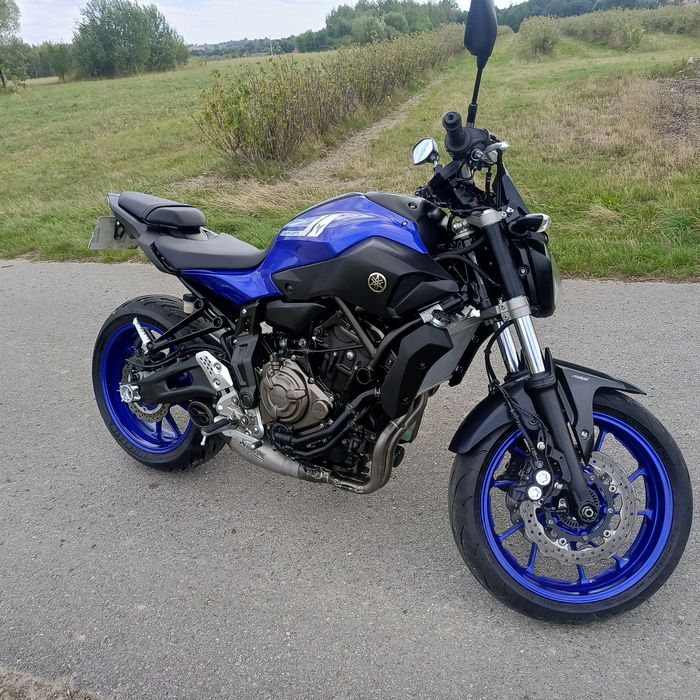Yamaha mt 07  orginal piękny stan