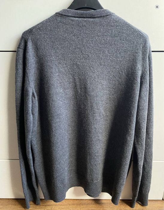 Sweter męski Emporio Armani ze 100% dziewiczej wełny