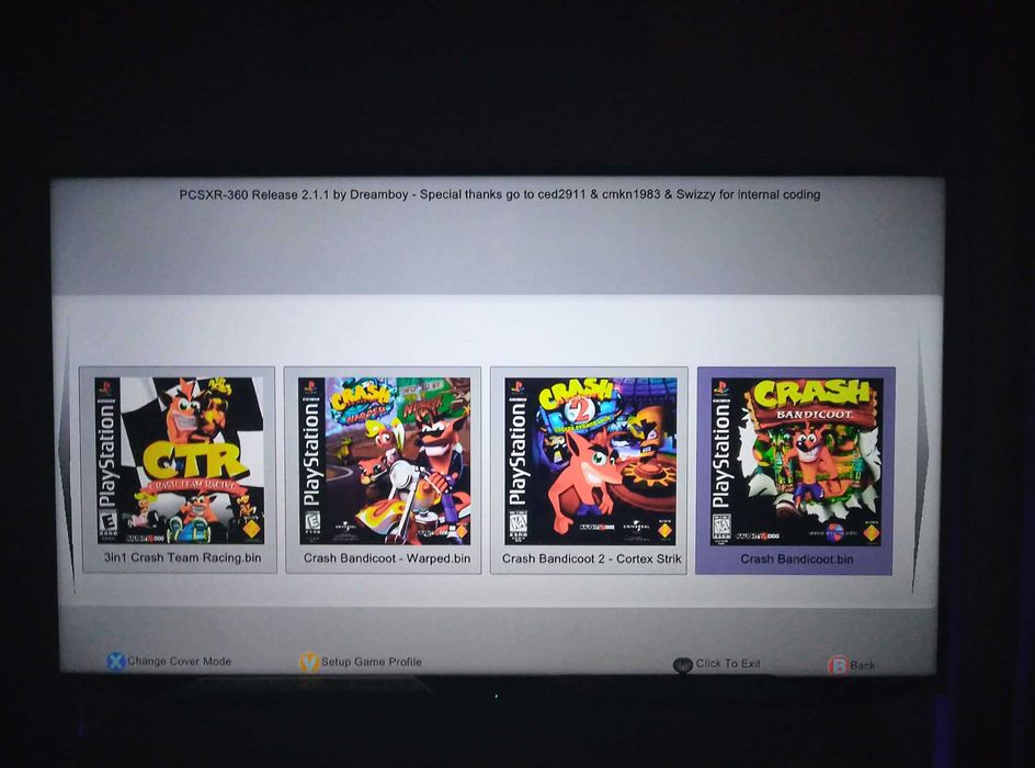 Emulator PSX na Xbox360