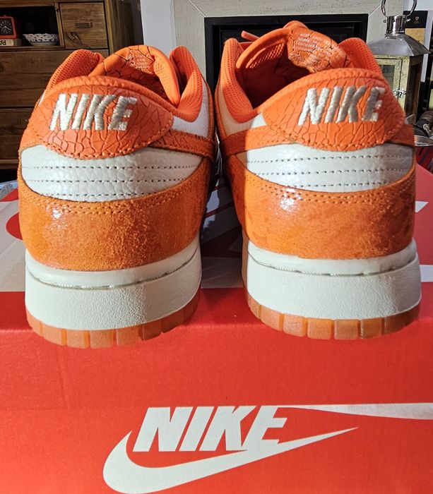 Ténis novos a estrear na caixa, Nike DUNK LOW TOTAL ORANGE, 43 europeu