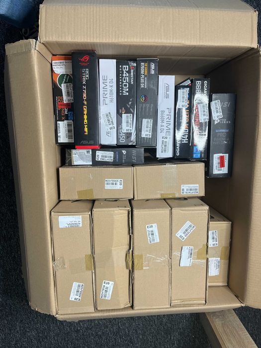 ОПТ / Лот материнських плат з Amazon - 18шт , ASUS, MSI, GIGABYTE