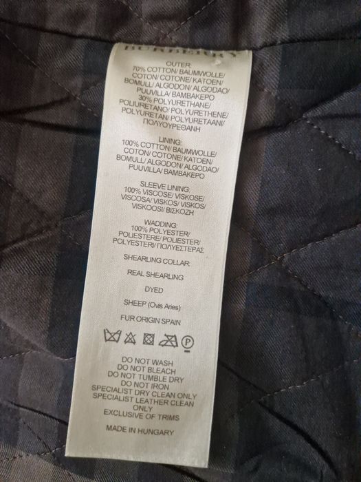 Пальто  зимнееBurberry