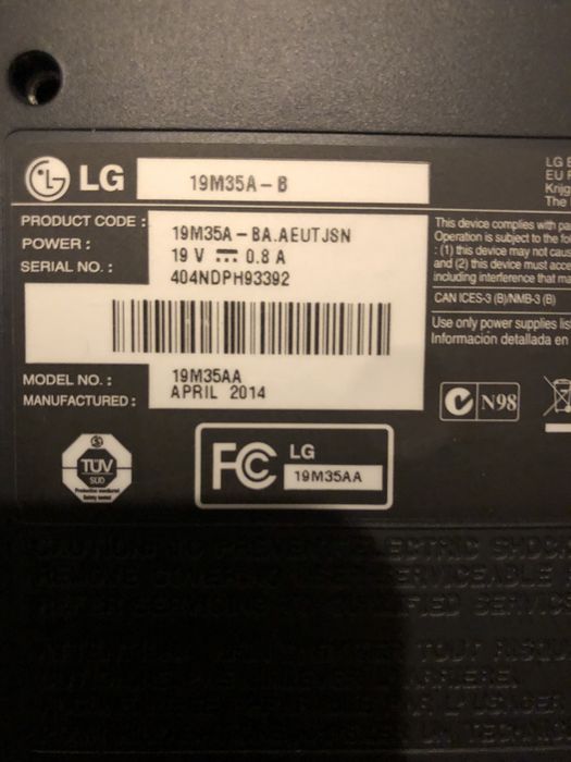 Monitor LCD  LG okazja