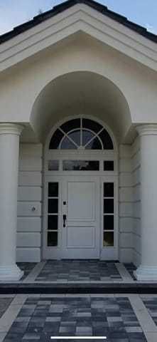 Drzwi Zewnętrzne drewniane, Villa Parkowa, Według Projektu Klienta