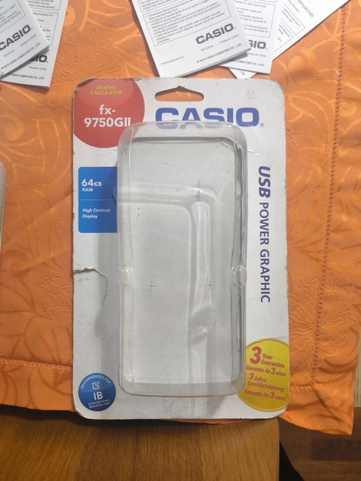 Casio Graphic Calculator fx-9750GII