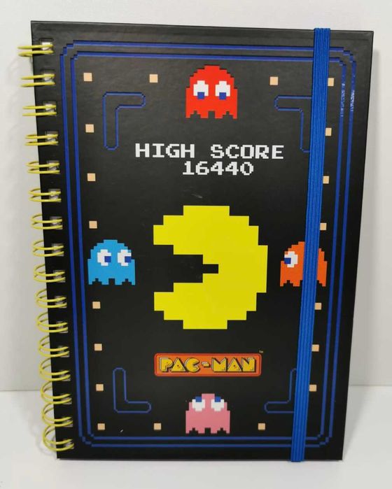 Zeszyt Notes PAC- MAN A5 W Twardej Oprawie Nowy Poznań