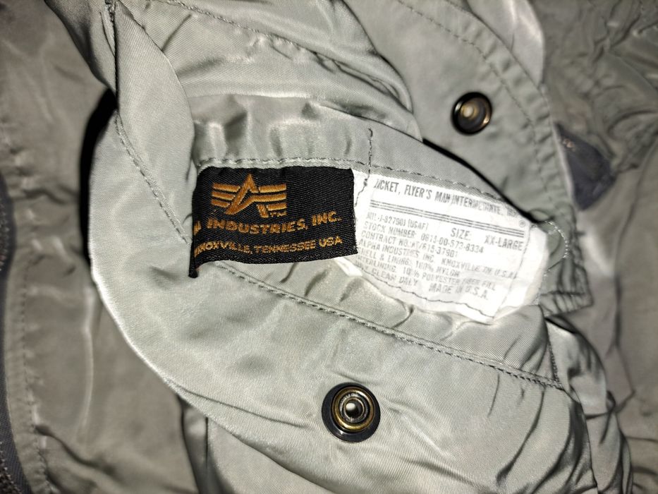 Flyers Ma1 Alpha Industries XXL