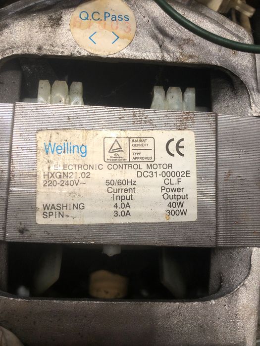 Двигун (мотор) для пральної машини Samsung Б/У DC31-00002E HXGN2I.02
