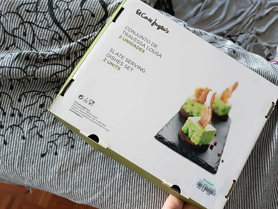 Tabuleiros de ardósia