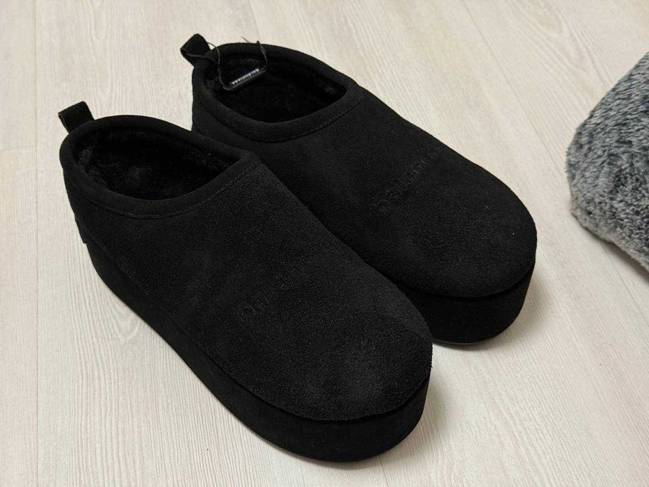 UGG Balenciaga Alaska Soft Platform – чорний колір