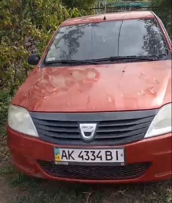 Dacia Logan 2008, 1.4, газ/бензин, червоний, кондиціонер — то