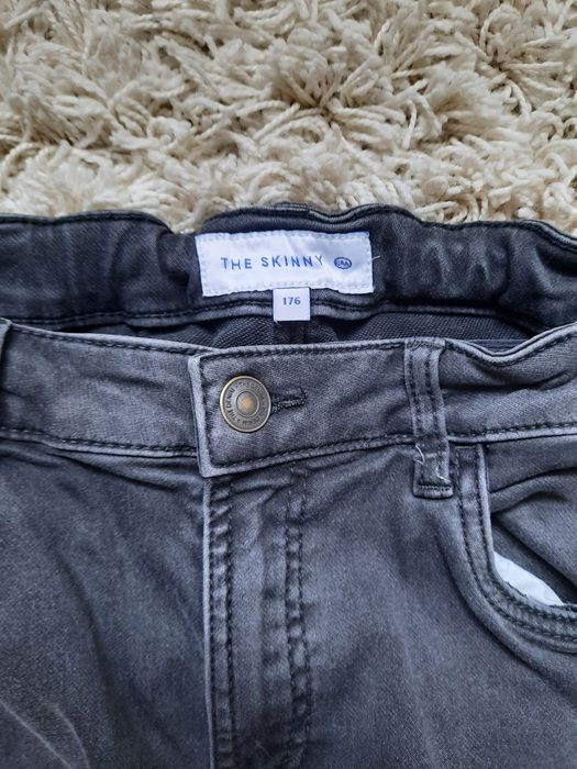 Spodnie jeans straight C&A rozmiar 176