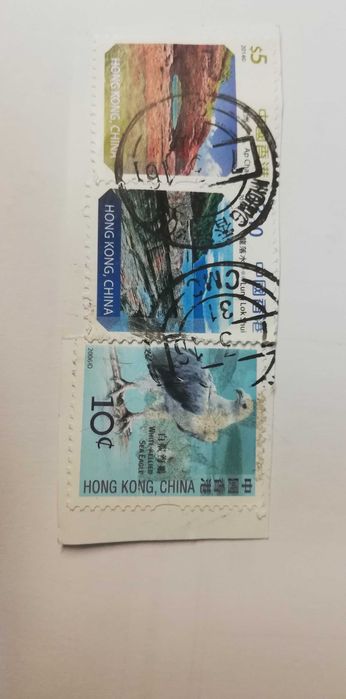Selos postais raros de Hong Kong - China - oportunidade - Filatelia