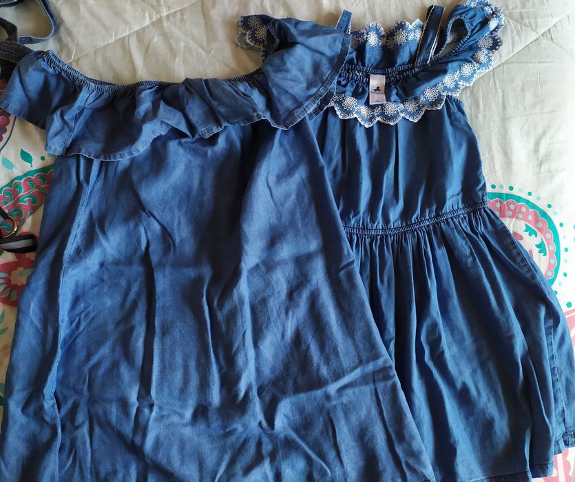 Vestidos, saias e camiseiro menina