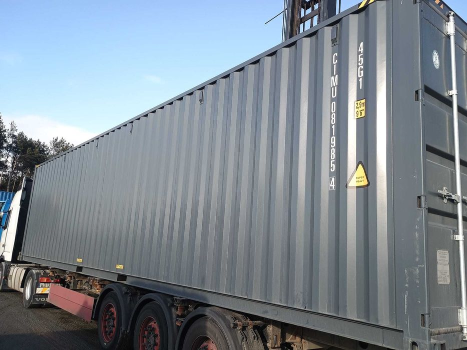 Kontener morski magazynowy 40 HC, one way 12 metrowy, nowy 2026!