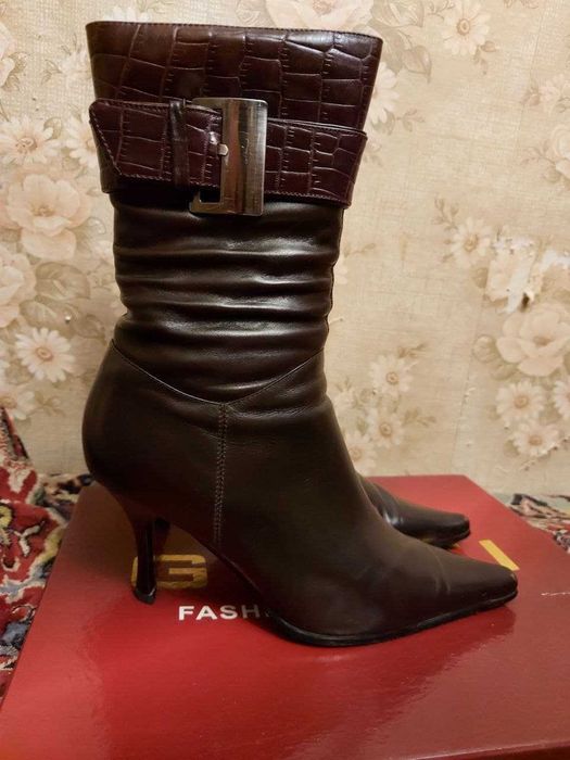 Красивые сапоги на осень весну