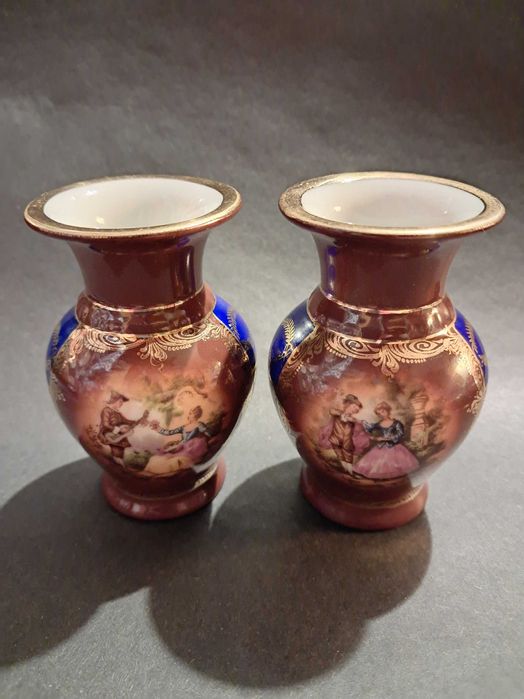 Wazoniki porcelanowe JWK Karlsbad Germany