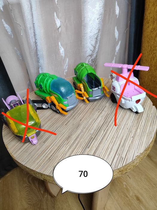 Іграшки щенячий патруль