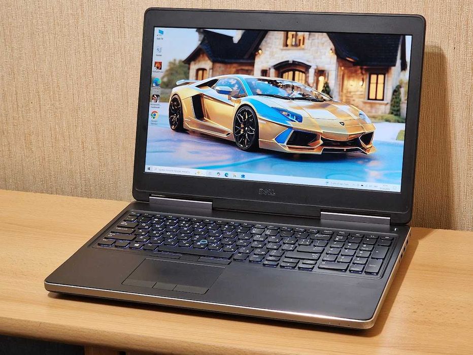 Ігровий ноутбук Dell Precision 7510 Nvidia Quadro M1000M Intel Core i7-6820HQ RAM 16Gb SSD 512Gb Батарея 9 годин, нова оригінальна батарея