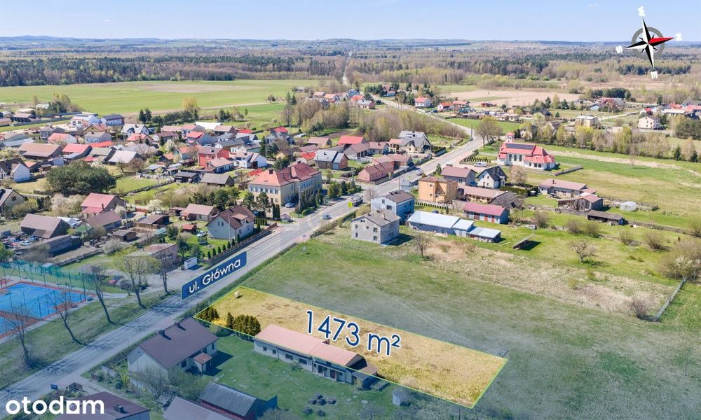 Działka budowlana w miejscowości Wola Mokrzeska