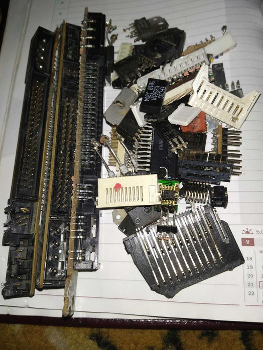 Радиодетали разное б/у