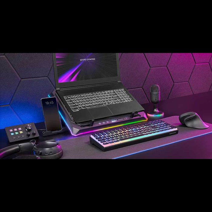 Base de Refrigeração e Suporte Mars gaming