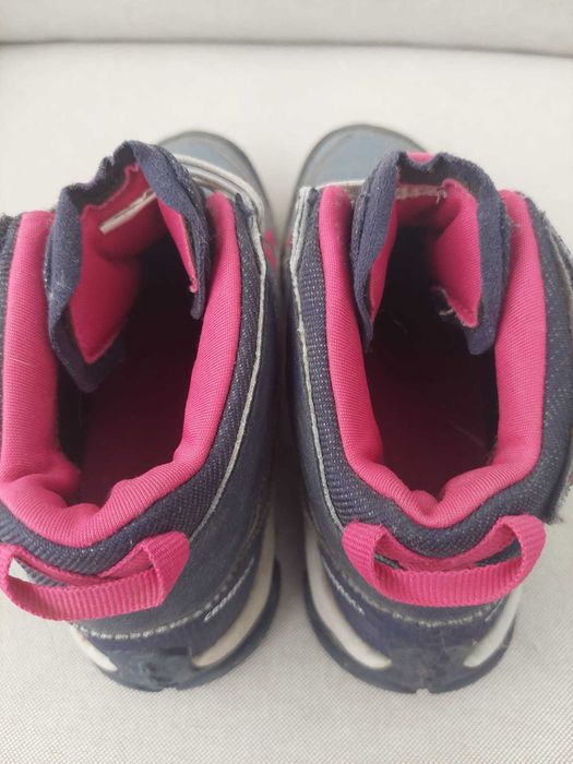 Botas caminhada Quechua CROSSROCK MID impermeáveis tamanho 34