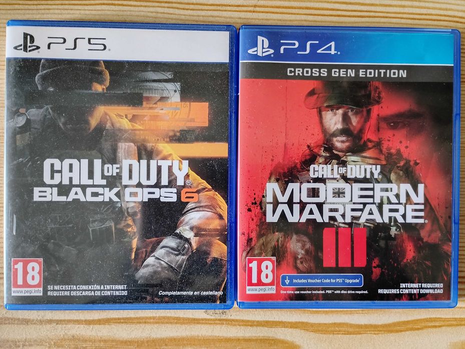 Jogos PS5 Call of Duty Black Ops 6 Modern Warfare III PS4 CoD