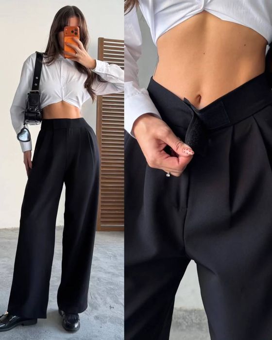 Брюки з регулюванням талії