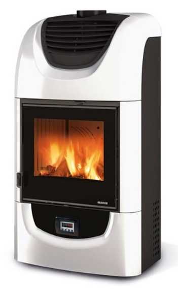 La Nordica Wanda piec kominek BIAŁY AUTOMATYCZNY koza 16tyś zł PILOT