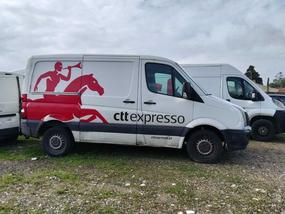 VW Crafter 2.5 avariada