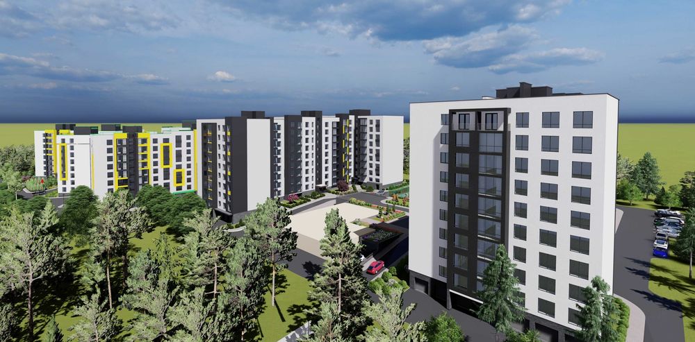 Продаж 2-кімнатної квартири в новобудові від забудовника , район Бам