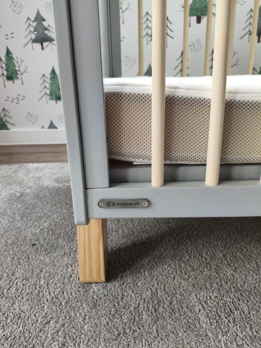 Łóżeczko Kinderkraft Nico grey