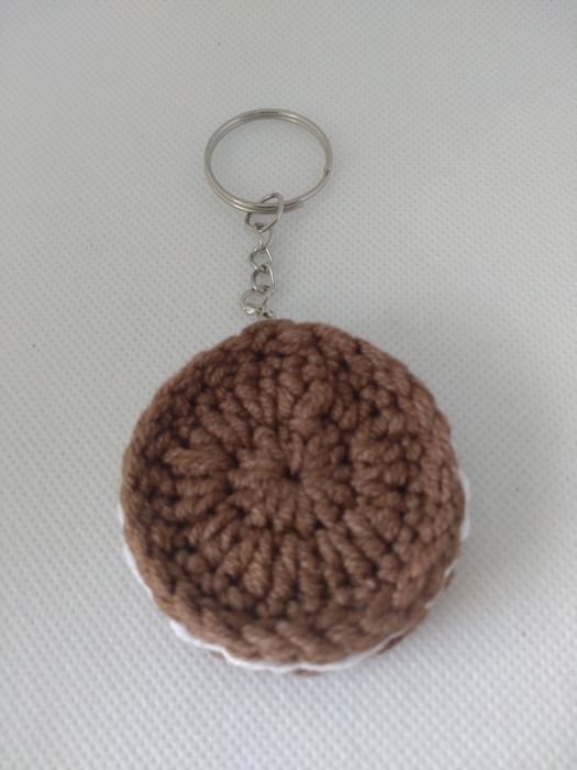 Szydełkowe ciasteczko Oreo