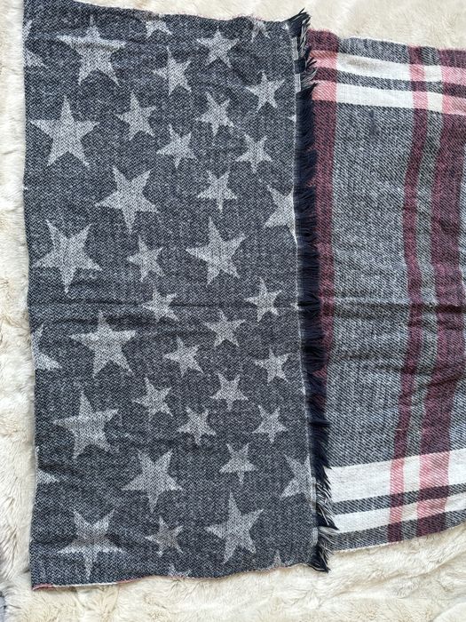 Dwustronny ciepły szalik