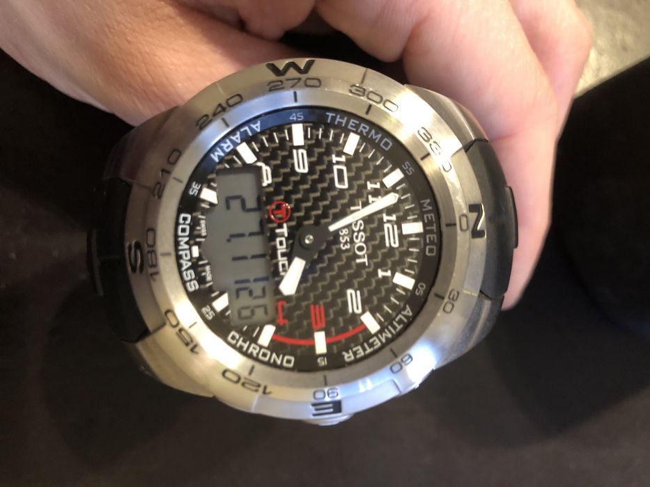 Zegarek Tissot T-Touch tytan stan bardzo dobry