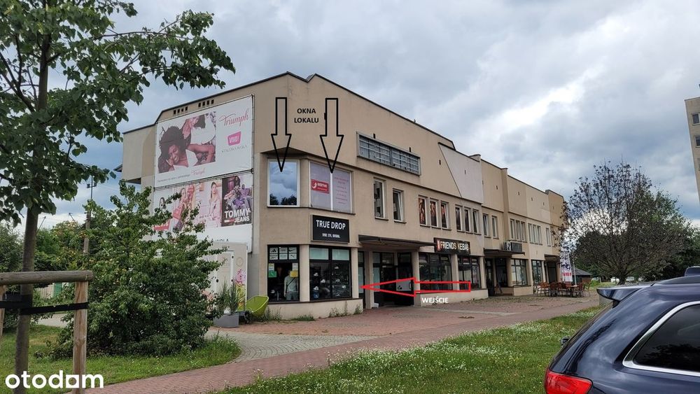 Lokal ok. 70 m2, 1.piętro, Okulickiego 1D, parking