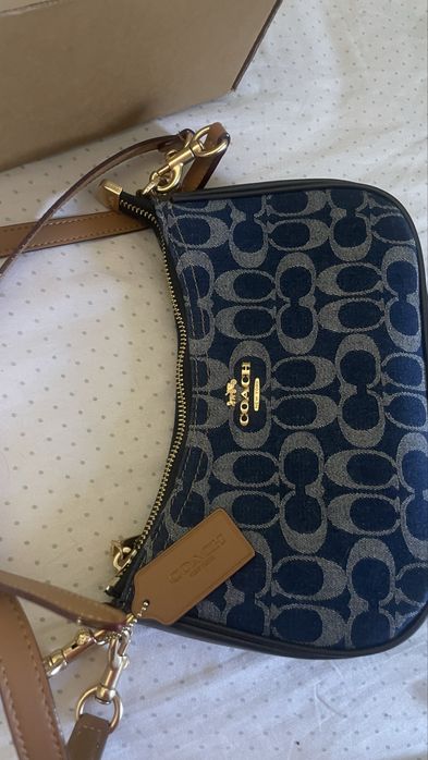 mala da coach azul