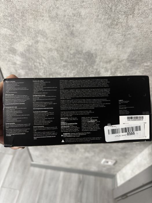 Logitech G Pro X SE профессиональные игровые наушники с микрофоном